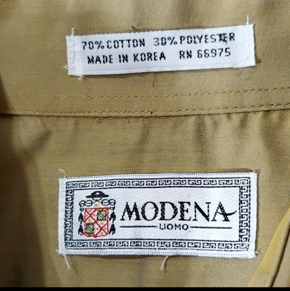 Modena Shirts Bronze Dress Shirt Euc Poshmark